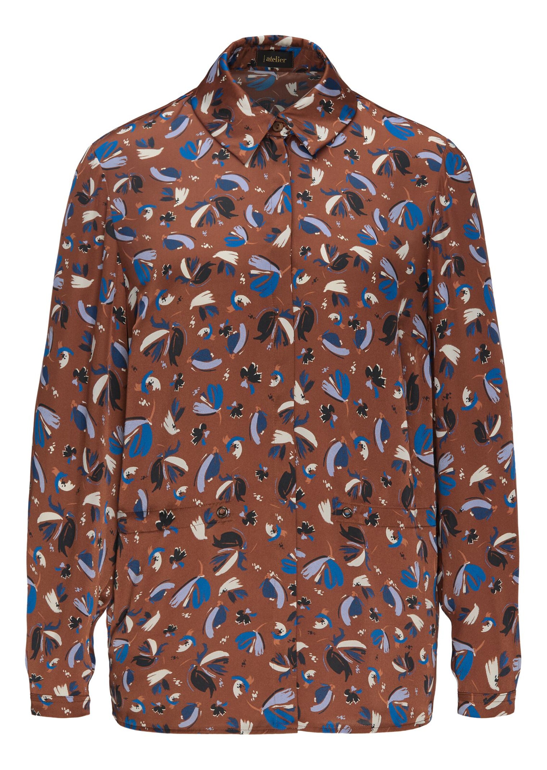 Chemisier imprimé - terre cuite / à motifs - Gr. 50 de Goldner Fashion