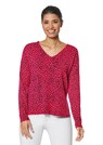 Oversize-Pullover mit abstraktem Leoprint thumbnail 1