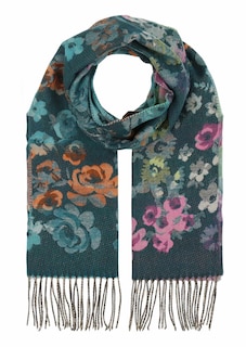 Cashmink@-Schal mit Blumenmuster thumbnail 1
