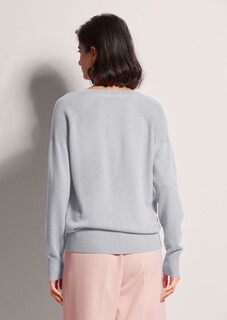 Kaschmirpullover mit V-Ausschnitt thumbnail 3