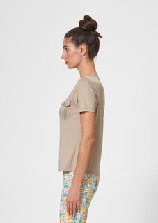 Kurzarmshirt mit Knopfleiste und aufgesetzten Taschen thumbnail 4