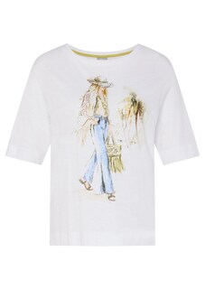 Lässiges T-Shirt mit Frontmotiv thumbnail 6