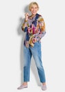 Hemdbluse aus Viskose im Mustermix thumbnail 2