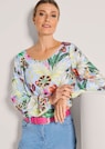 Blouse à imprimé floral avec grandes fleurs thumbnail 4
