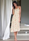 Bedrucktes Nachtkleid mit Spaghettiträgern thumbnail 6