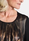 Stretchbequemes Blusenshirt mit schimmerndem Druck thumbnail 5