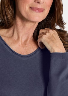 Pull en coton et viscose thumbnail 5