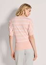 Ringelpullover mit Halbarm und breitem Bund thumbnail 3