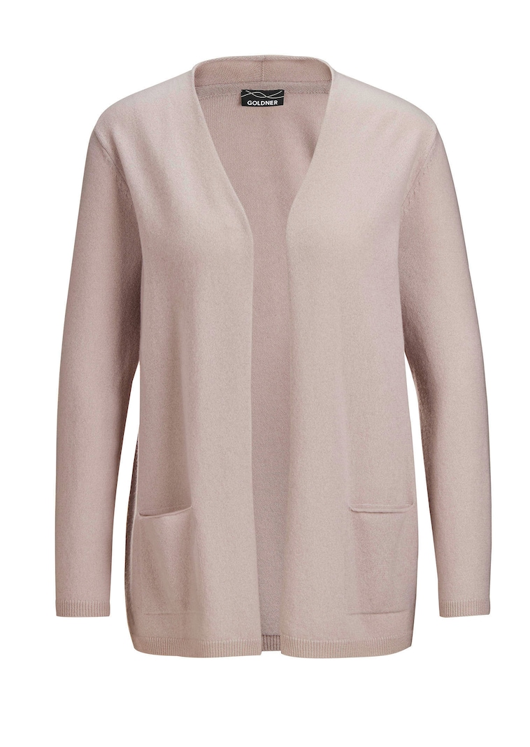 Lang tricot jasje van kasjmier