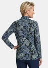 Shirt met lange mouwen, opstaande kraag en bloemenmotief thumbnail 3
