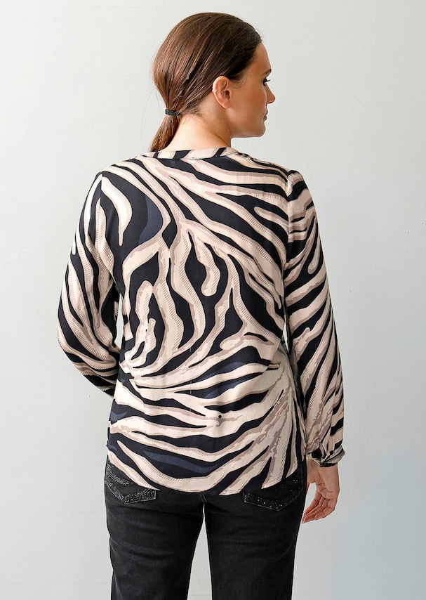 Bluse in Animaldessin 2