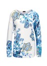 Weicher Pullover mit Alloverdruck thumbnail 6