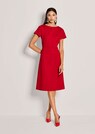 Kokerjurk met boothals en korte mouwen thumbnail 2