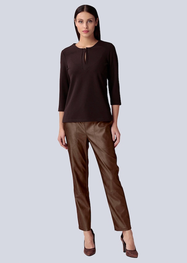 Shirt mit eingesetzter Blende 6