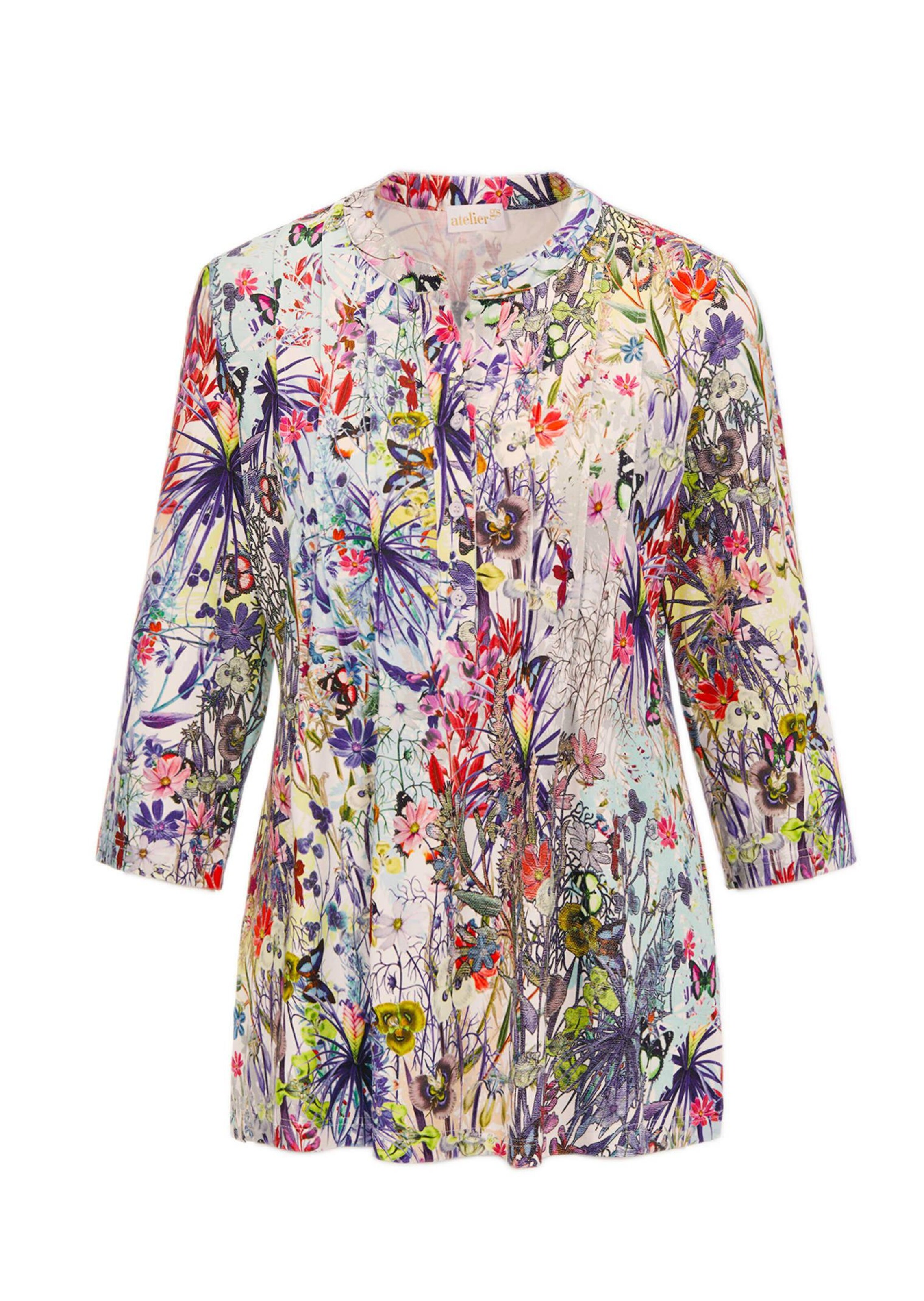 Figuurvriendelijk gedessineerd tuniekshirt