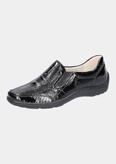 Élégants mocassins en cuir souple thumbnail 4