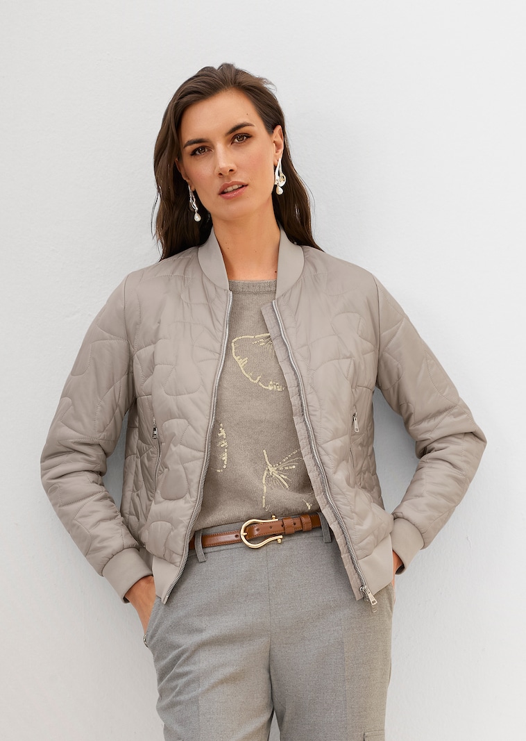 Leicht wattierter Stepp-Blouson