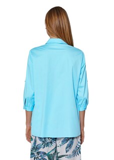 Stretch-Bluse mit Spitzenakzenten thumbnail 3