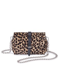 Echtfell-Tasche im Animal-Look thumbnail 5