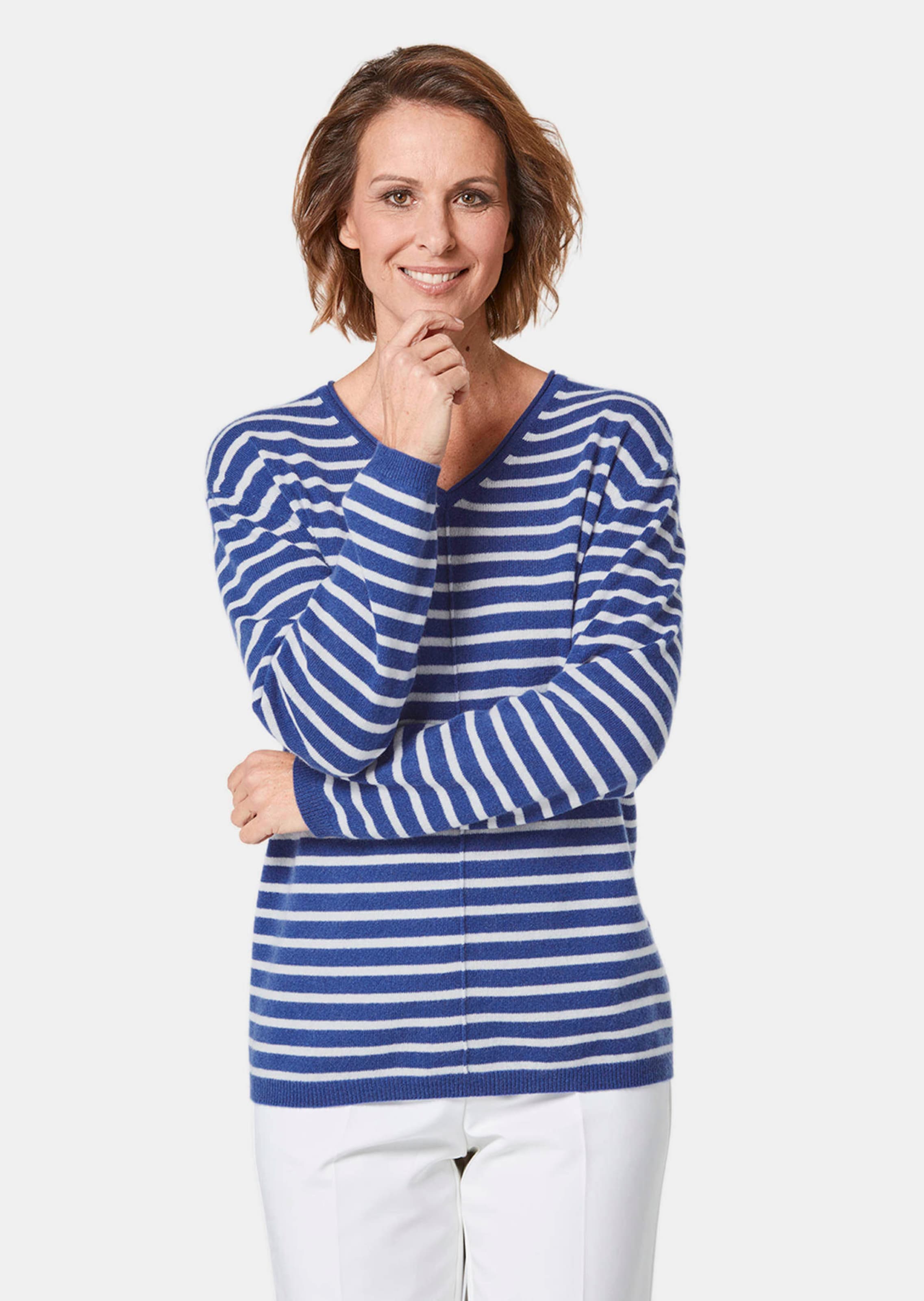 Pull en cachemire encolure V