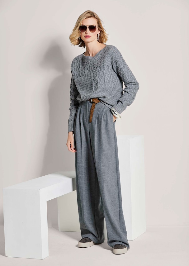 Kaschmir-Pullover mit U-Boot-Ausschnitt 3