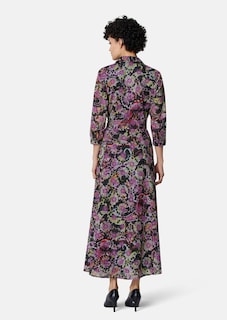Print-Kleid aus Madeira-Spitze thumbnail 3