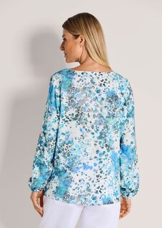 Blouse met ronde hals thumbnail 3