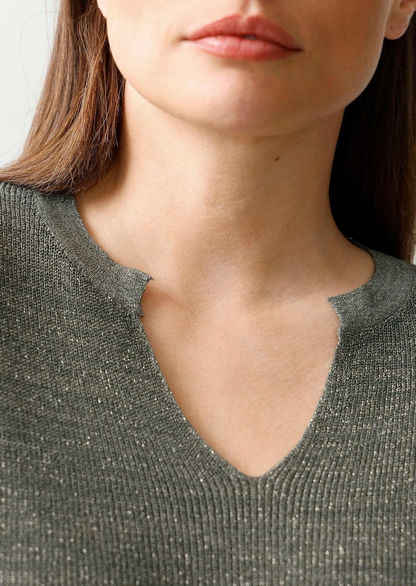 Pullover mit Effektgarn 4