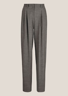 Weite Bundfaltenhose mit Bügelfalten thumbnail 6