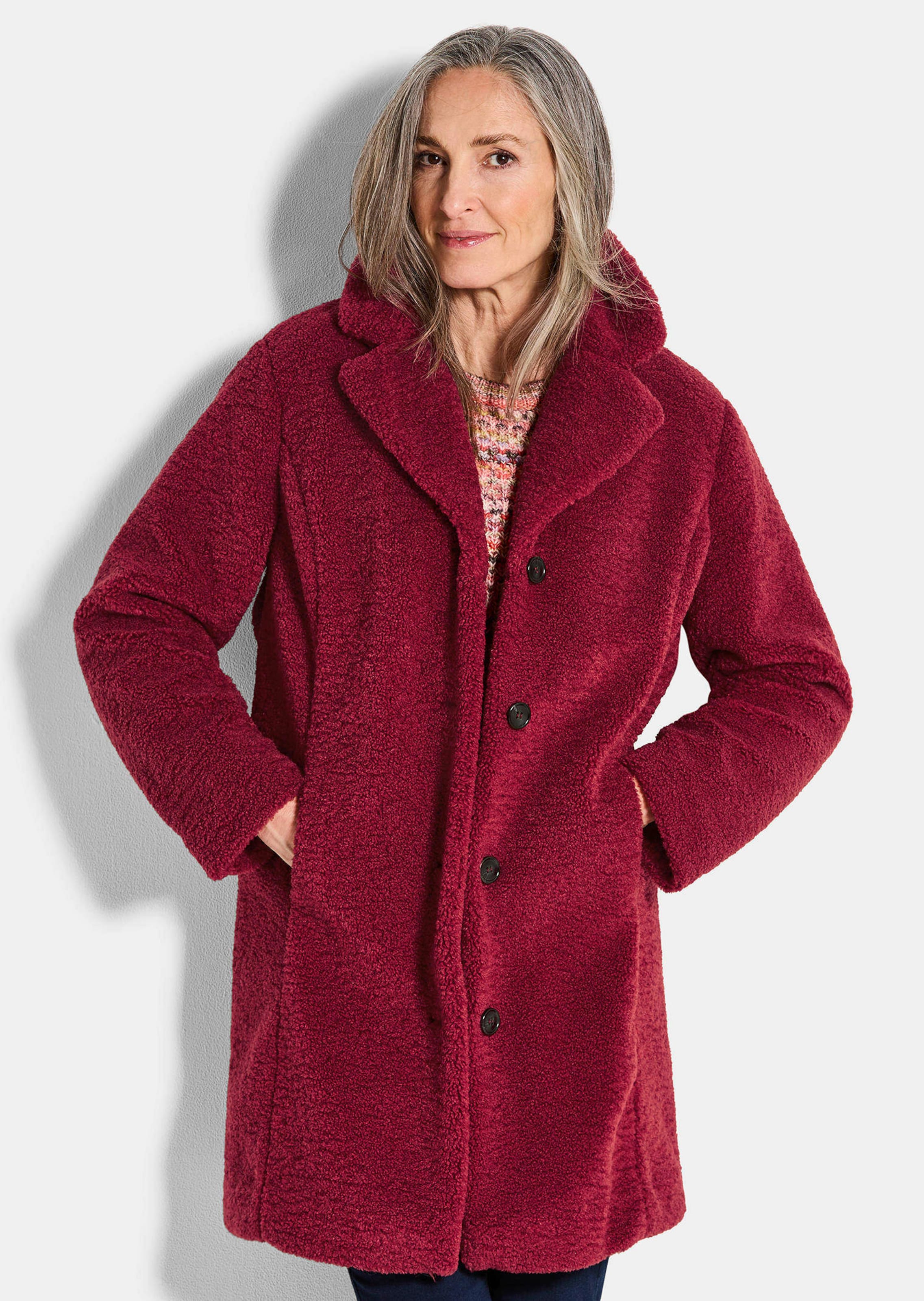 Manteau aspect fourrure