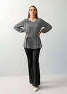 Bluse in Hahnentrittdessin thumbnail 7