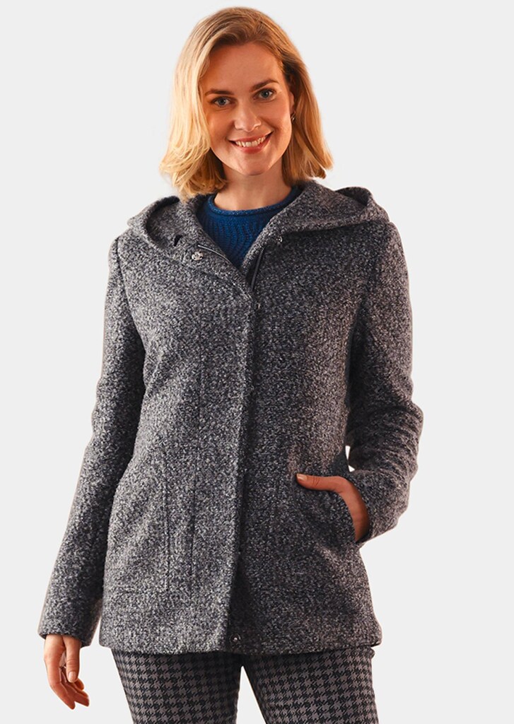 Veste en tissu bouclette