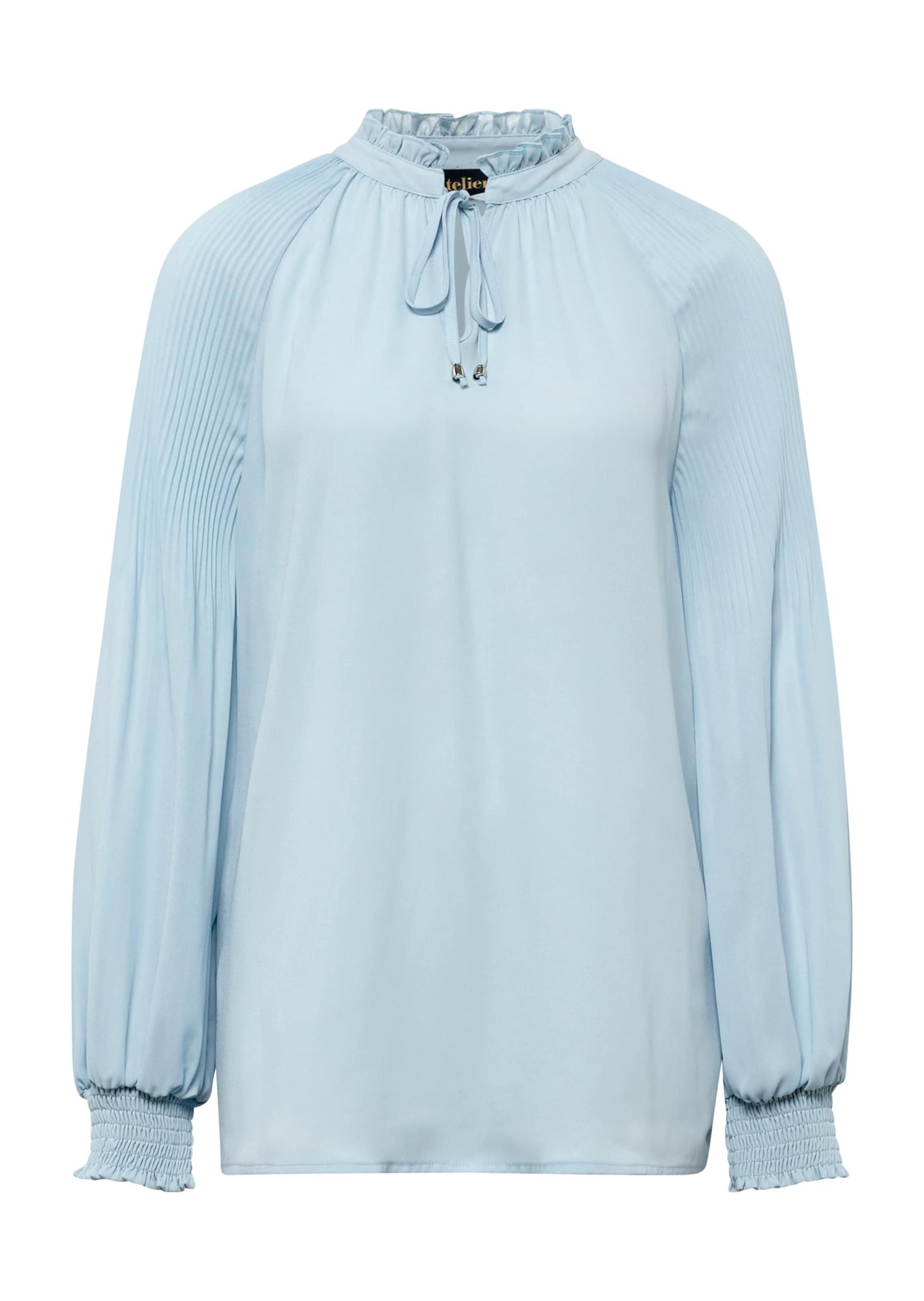 Chemisier à manches plissées