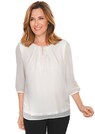 Modisches Blusenshirt mit Schmuckdetail thumbnail 1