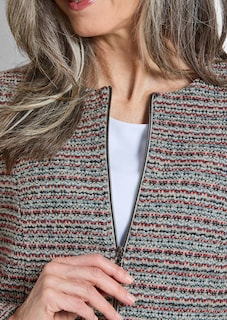 Jersey blazer in bouclélook thumbnail 5
