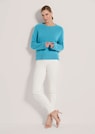 Cashmere jumper with 3/4 sleeves thumbnail 2