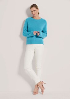 Cashmere jumper with 3/4 sleeves thumbnail 2