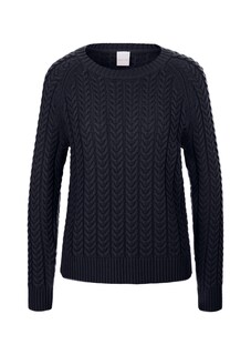 Knitted jumper with cable pattern thumbnail 6