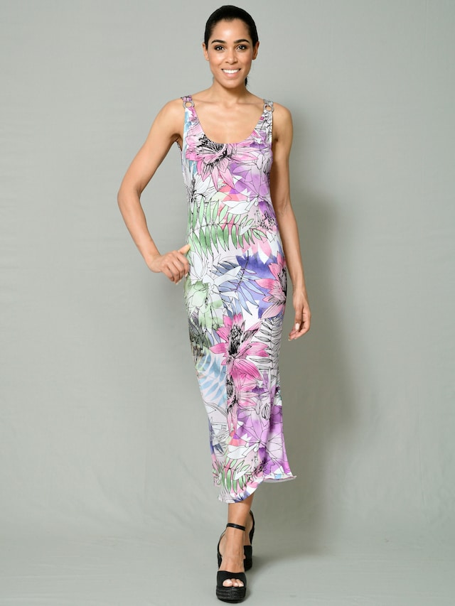 Strandkleid in sommerlichem Blumendessin 5