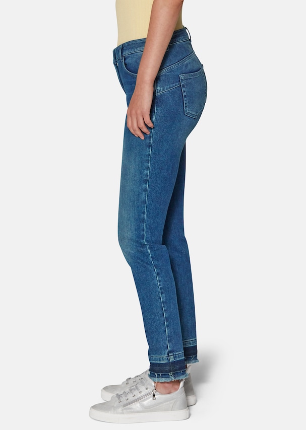 Jeans mit Fransensaum 3
