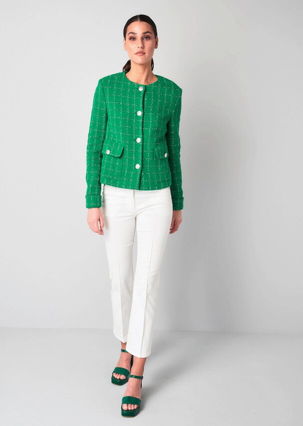 Blazer mit Knopfverschluss 6