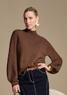 Feinstrickpullover mit Ballonärmeln thumbnail 7