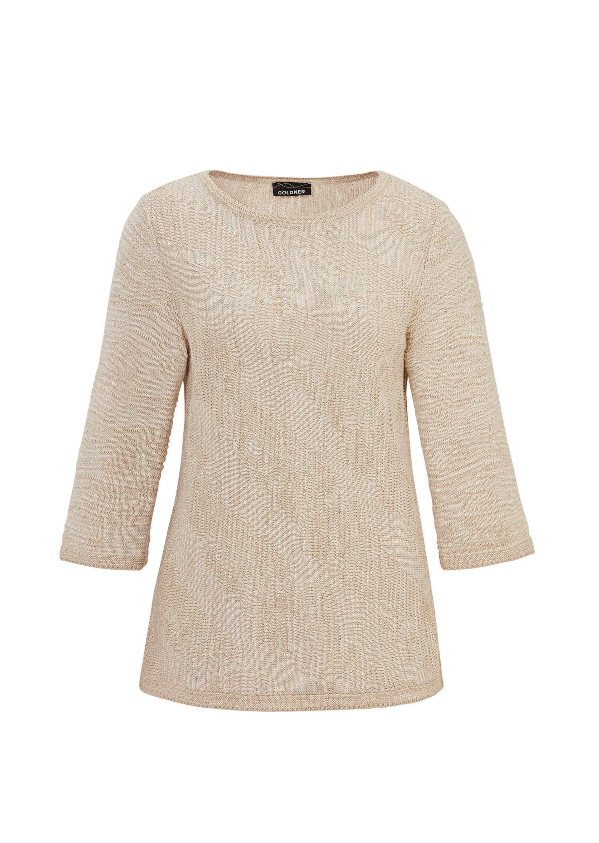 Strickpullover mit U-Boot-Ausschnitt