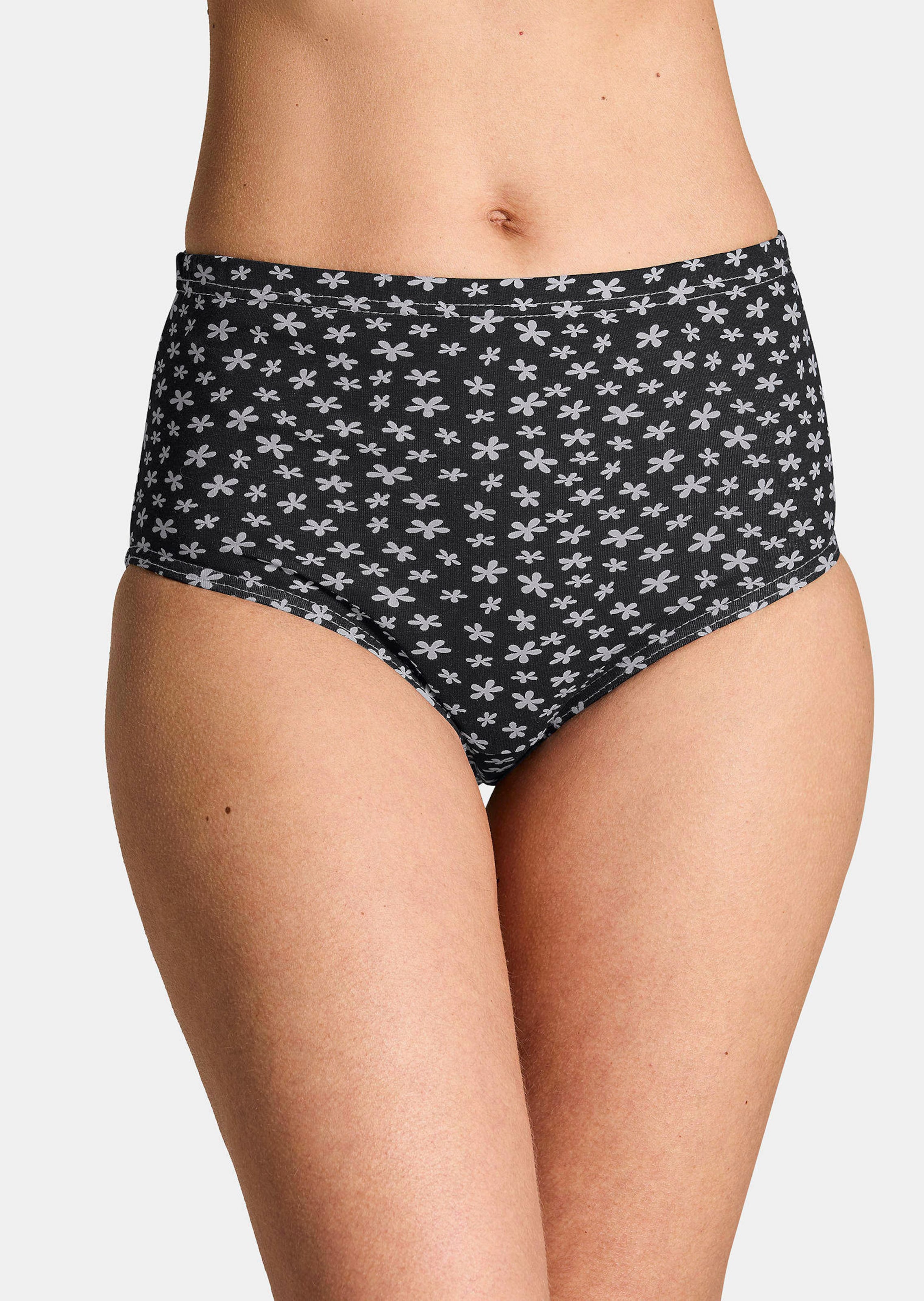 Lot de slips taille haute en coton