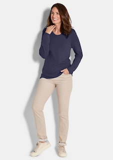 Pull en coton et viscose thumbnail 2