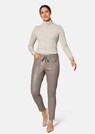 Beschichtete Hose in Lederoptik thumbnail 2