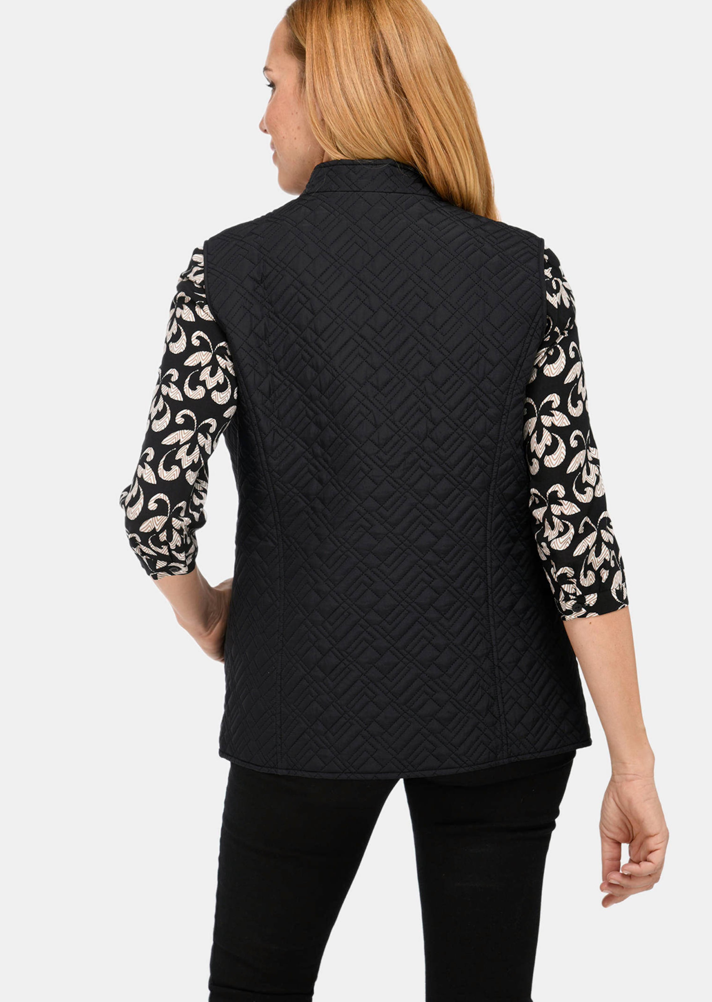Gilet sans manches matelassé - noir - Gr. 52 de Goldner Fashion