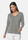 V-neck cashmere jumper thumbnail 1