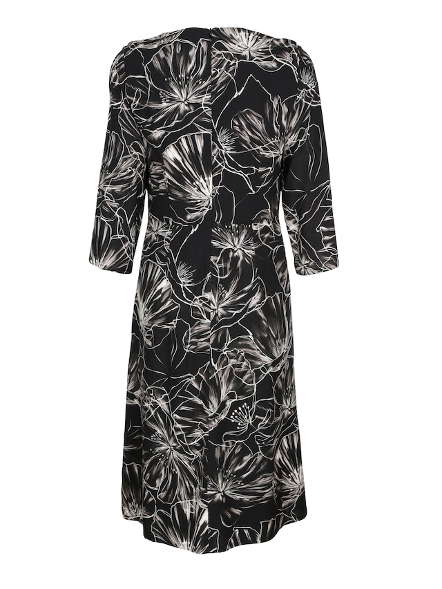 Kleid mit floralem Druck 2