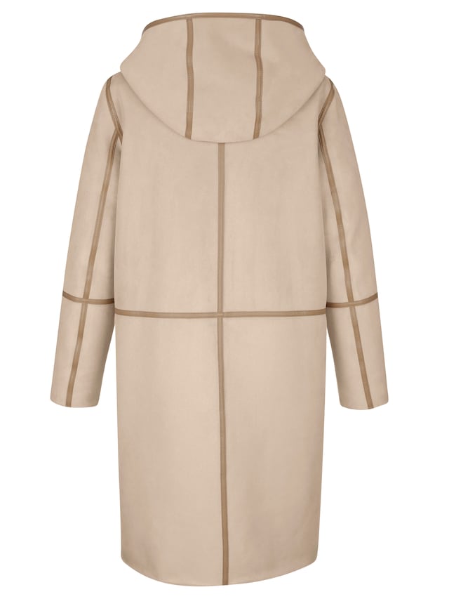 Wendemantel mit Kapuze 5